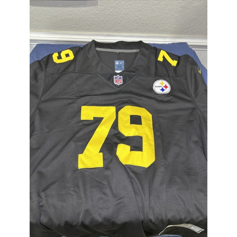 Men’s Nike Nelson #79 Pittsburgh Steelers Vapor Lmtd Jersey Sz XXL